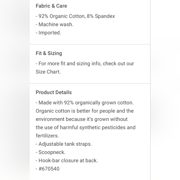 GAP Bralette (white) - Picture 4 of 4